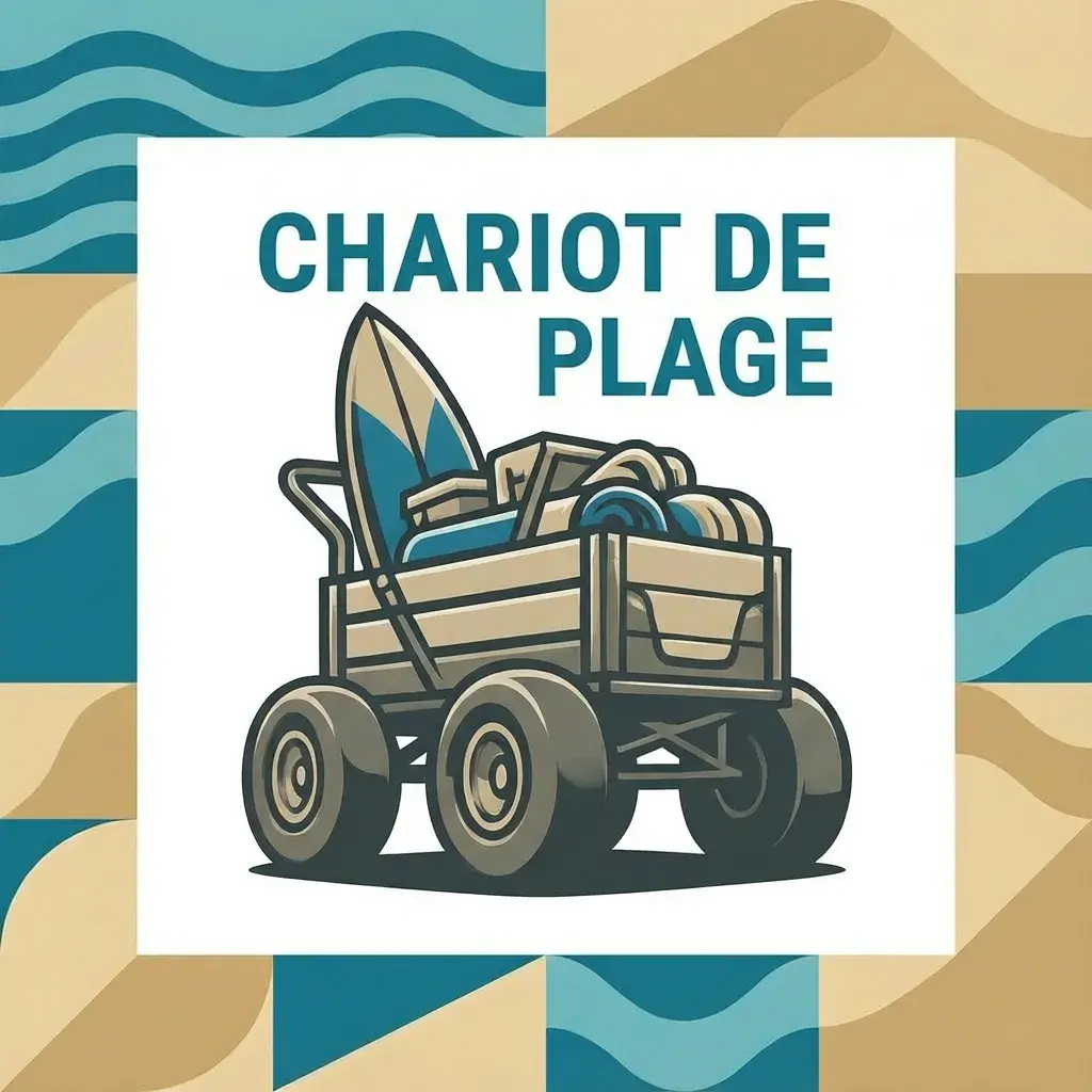 chariot de plage -chariot de plage tout terrain-chariot de plage grosse roue-chariot de plage charge lourde-chariot de plage sable mou-chariot pour transporter affaires plage